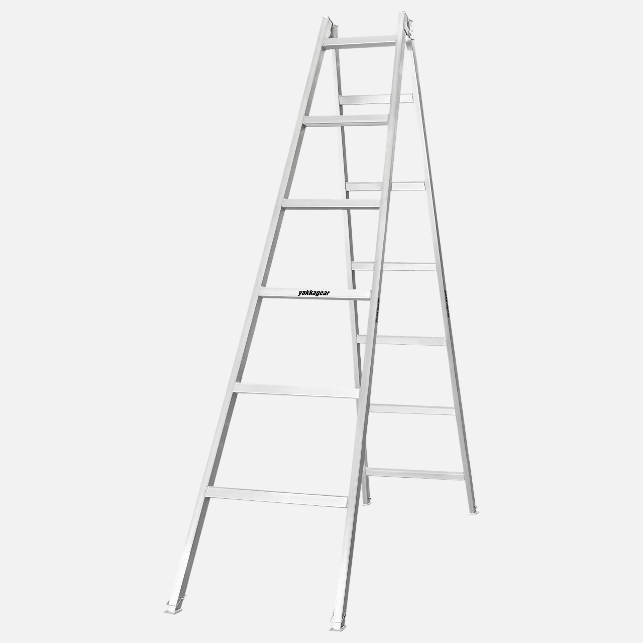 3.6m to 3.9m Adjustable Aluminium A-Frame Trestle Ladders