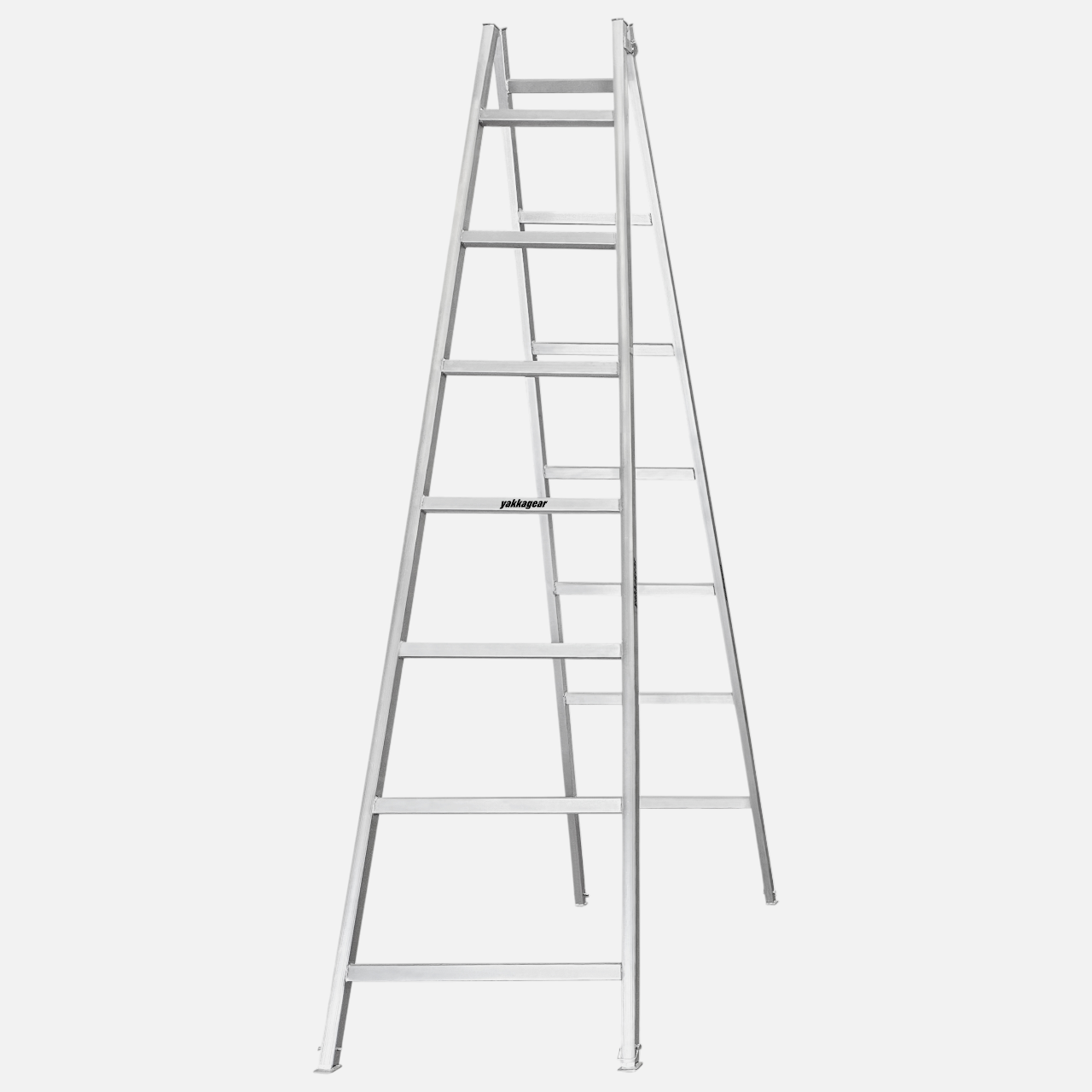4.2m - 4.5m Adjustable Aluminium A-Frame Trestle Ladders