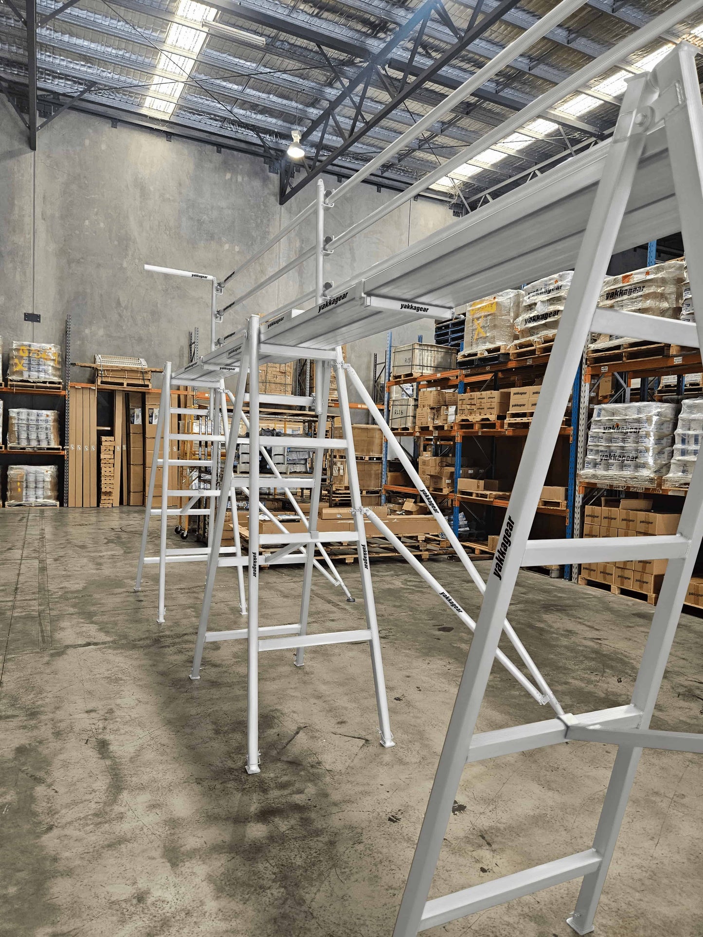 Adjustable Handrail Safety System