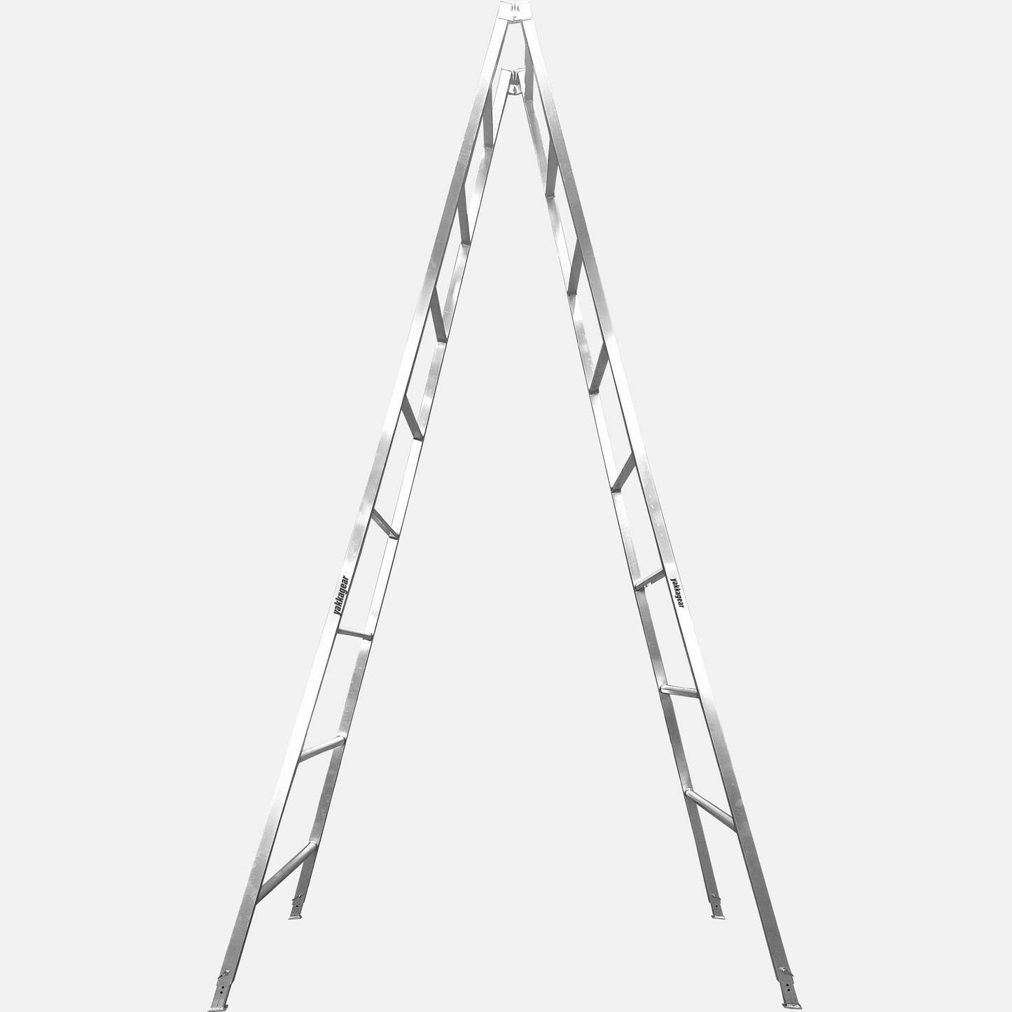 4.8m to 5.1m Adjustable Aluminium A-Frame Trestle Ladders [Australian Made]
