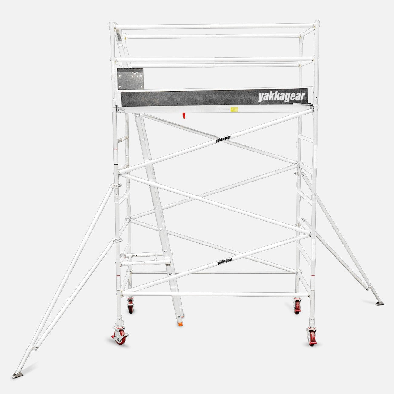 5.4m Reach Wide Aluminium Mobile Scaffolding (2.5m L x 1.3m W)