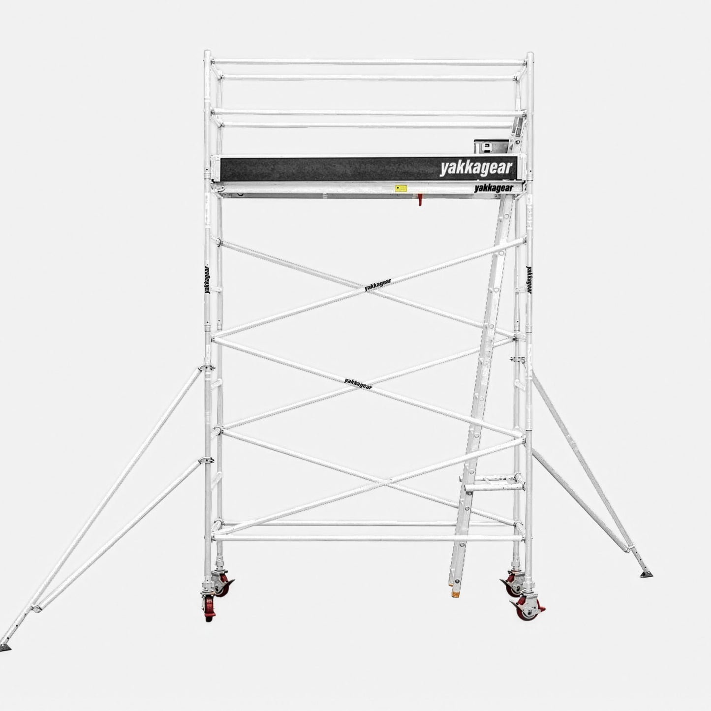5.8m Reach Slim Aluminium Mobile Scaffolding (2.5m L x 0.7m W)