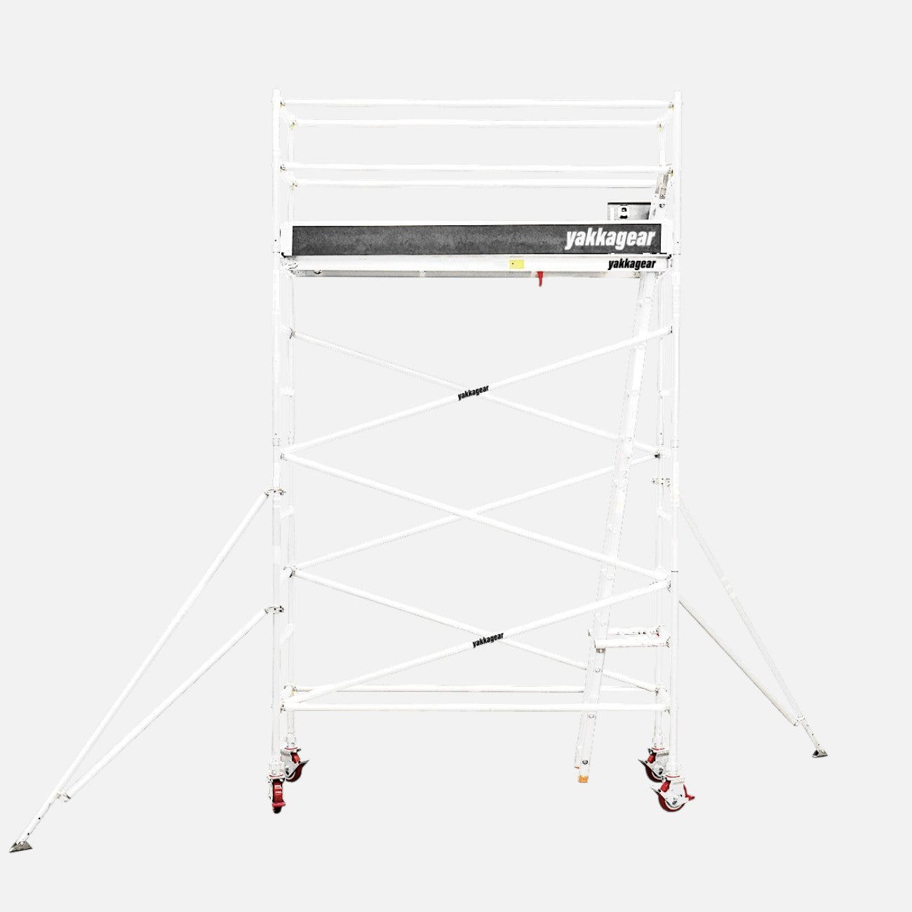 5.8m Reach Slim Aluminium Mobile Scaffolding (2.5m L x 0.7m W)