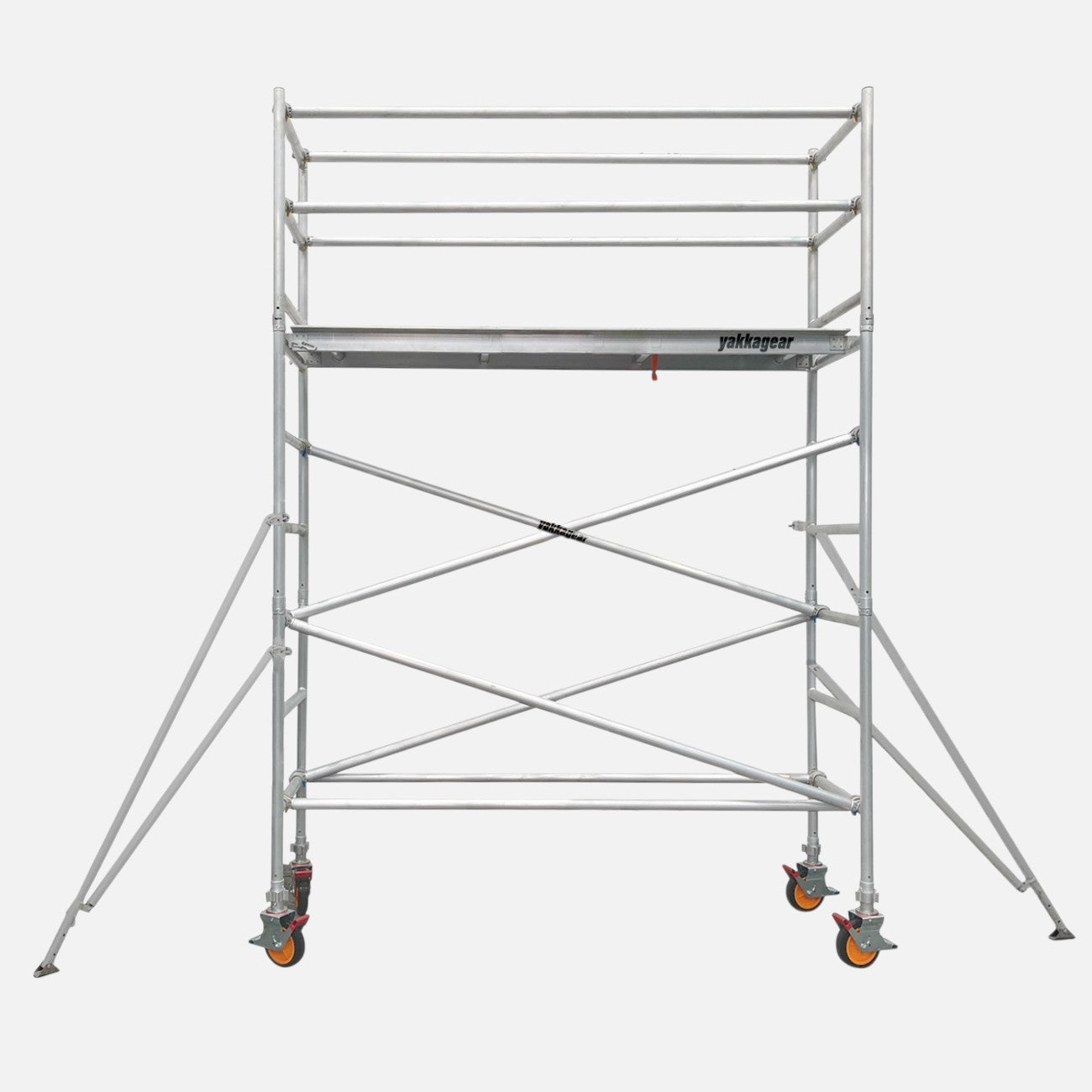 5m Reach Slim Aluminium Mobile Scaffolding (2.5m L x 0.7m W