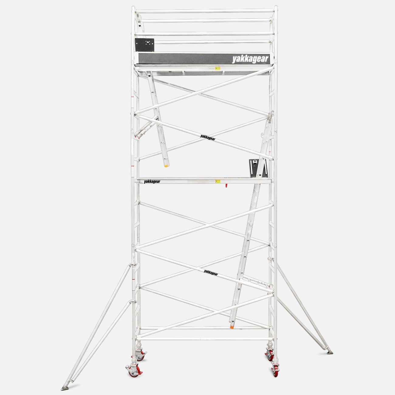 7.8m Reach Slim Aluminium Mobile Scaffolding (2.5m L x 0.7m W)