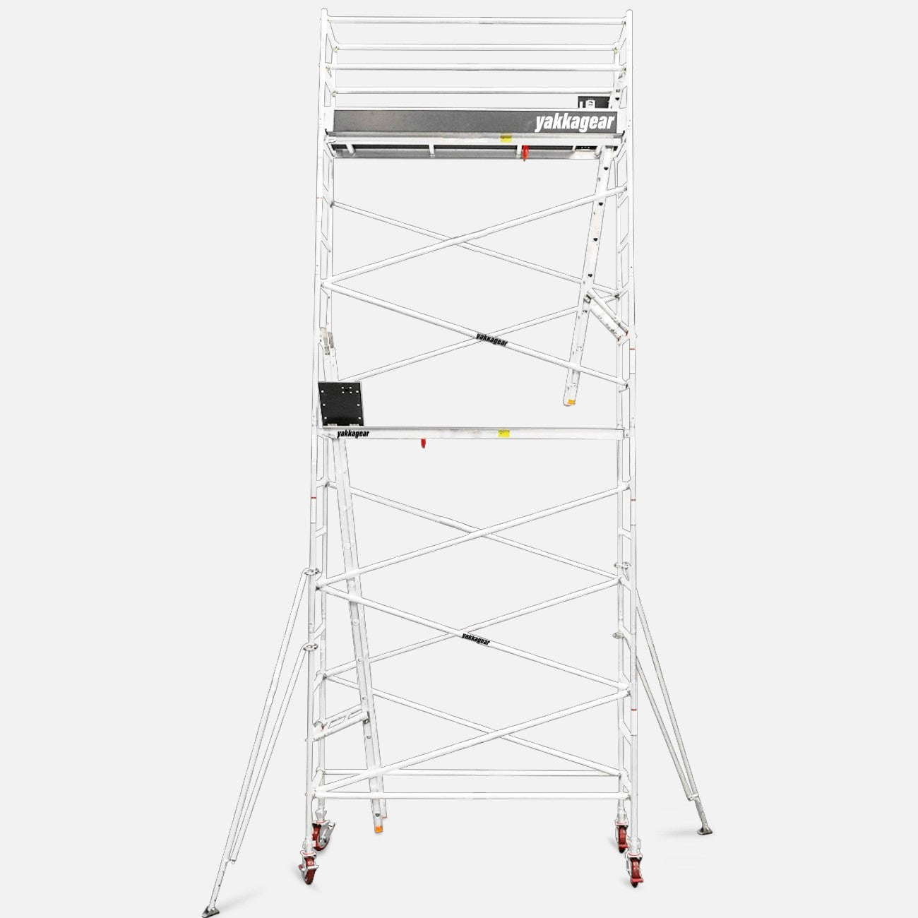8.2m Reach Slim Aluminium Mobile Scaffolding (2.5m L x 0.7m W)