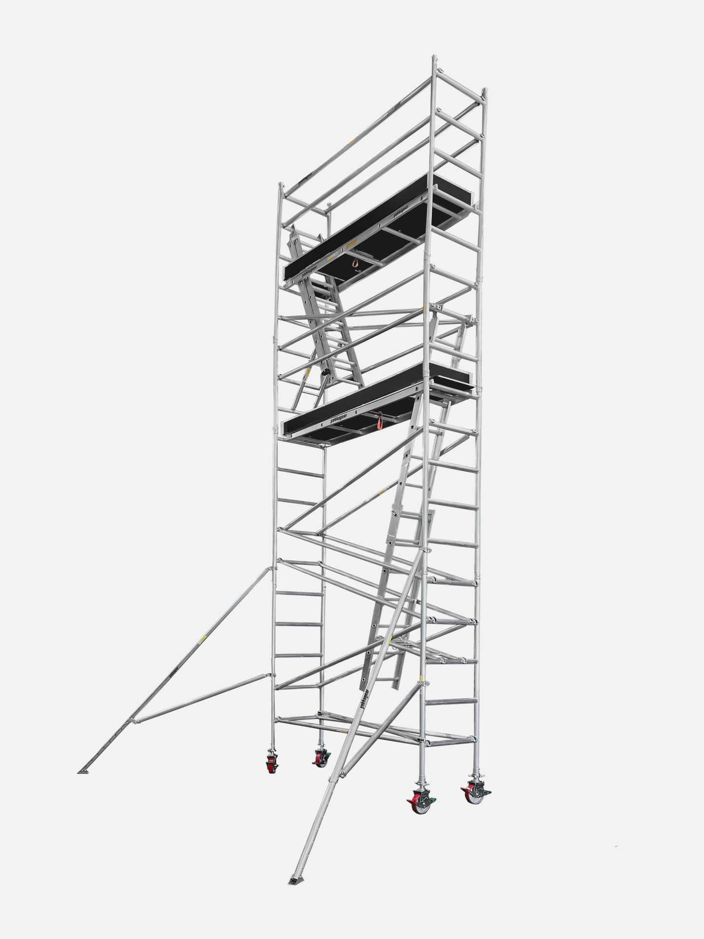 8.6m Reach Long Aluminium Mobile Scaffolding (2.5m L x 0.74m W)