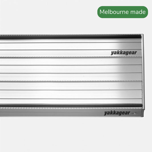 2.5m Aluminium Plank [Melbourne Made] with Rubber Treads