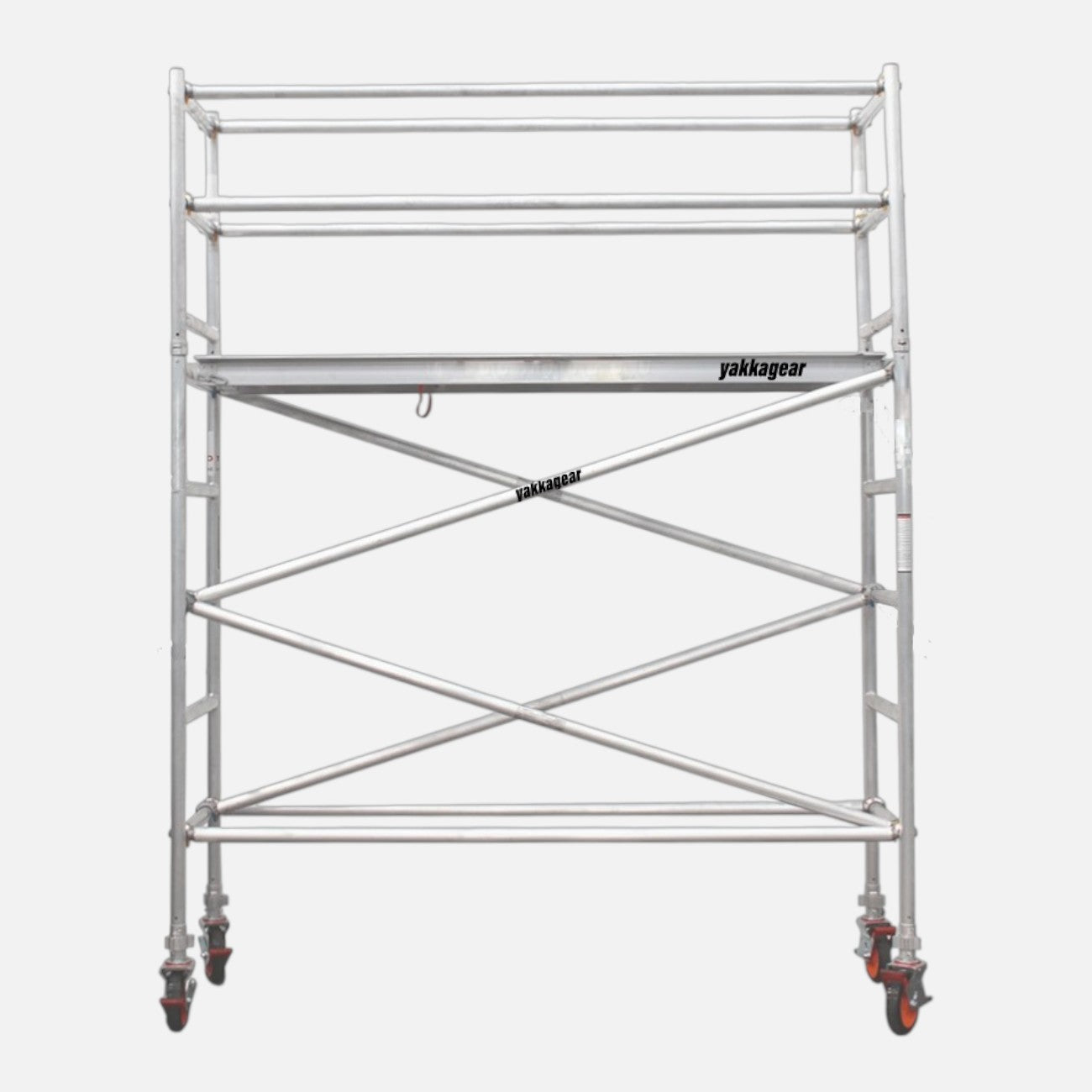 4.6m Reach Slim Aluminium Mobile Scaffolding (2.5m L x 0.7m W)