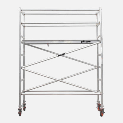 4.6m Reach Slim Aluminium Mobile Scaffolding (2.5m L x 0.7m W)