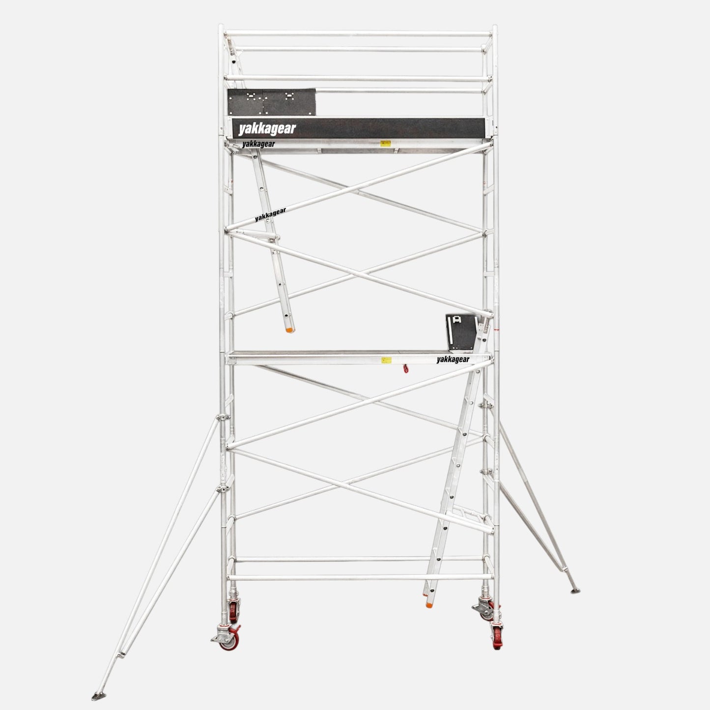 7.0m Reach Slim Aluminium Mobile Scaffolding (2.5m L x 0.7m W)